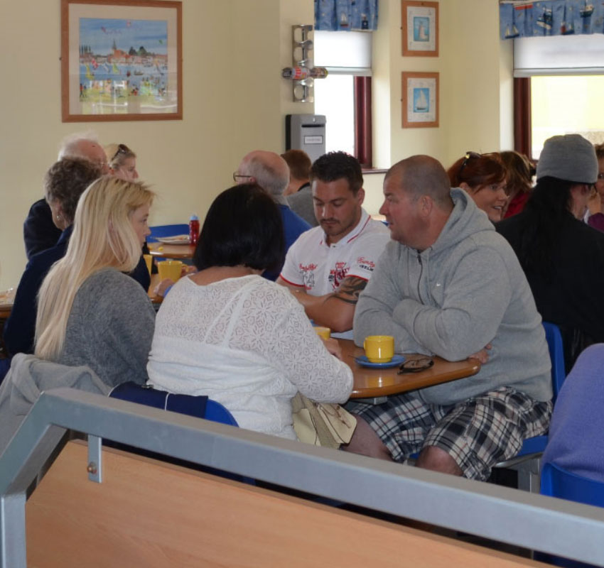 Lunch Time in the Cafe