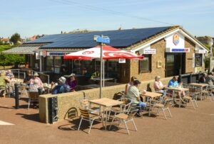 Cafe Solar Panels